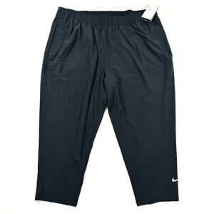New Nike Essentials 7/8 Running Pants Cropped Black